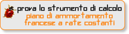 prova lo strumento di calcolo piano ammortamento francese